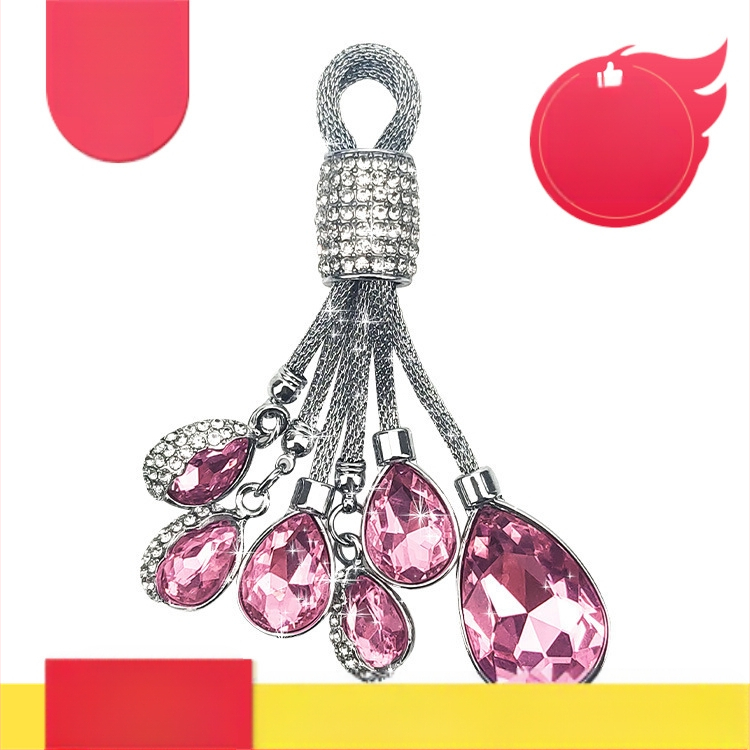 Автомобилен ключодържател с кристален диамант, модел A03, марка Ai Youqi