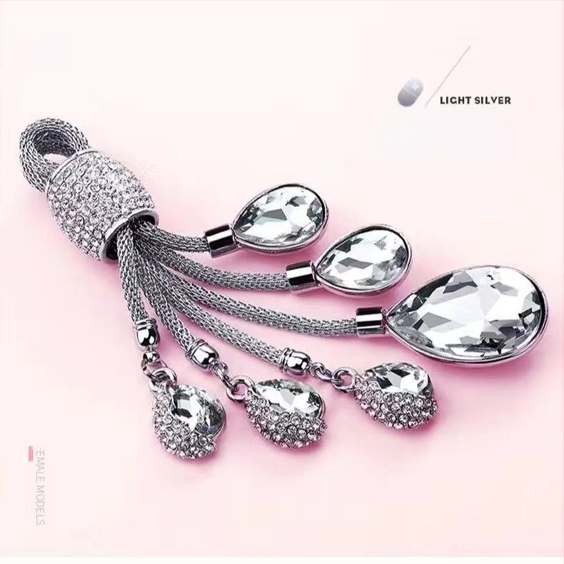 Автомобилен ключодържател с кристален диамант, модел A03, марка Ai Youqi