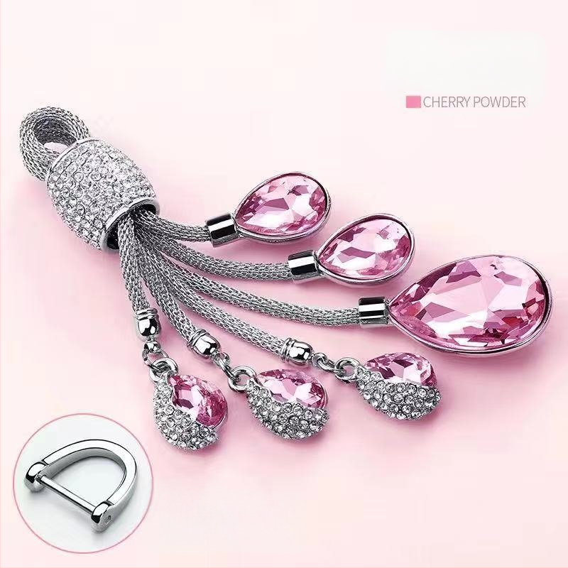 Автомобилен ключодържател с кристален диамант, модел A03, марка Ai Youqi