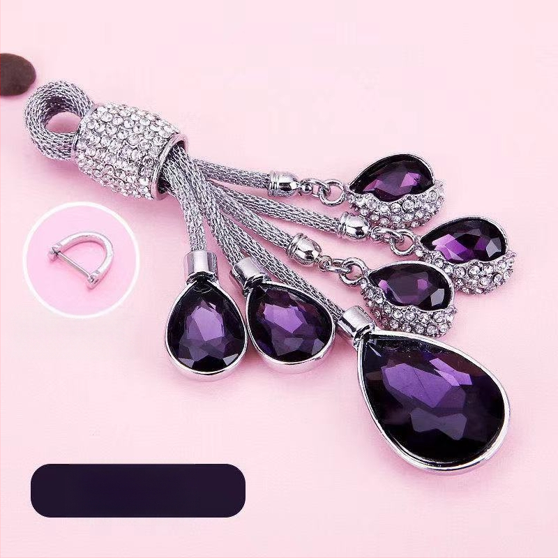 Автомобилен ключодържател с кристален диамант, модел A03, марка Ai Youqi