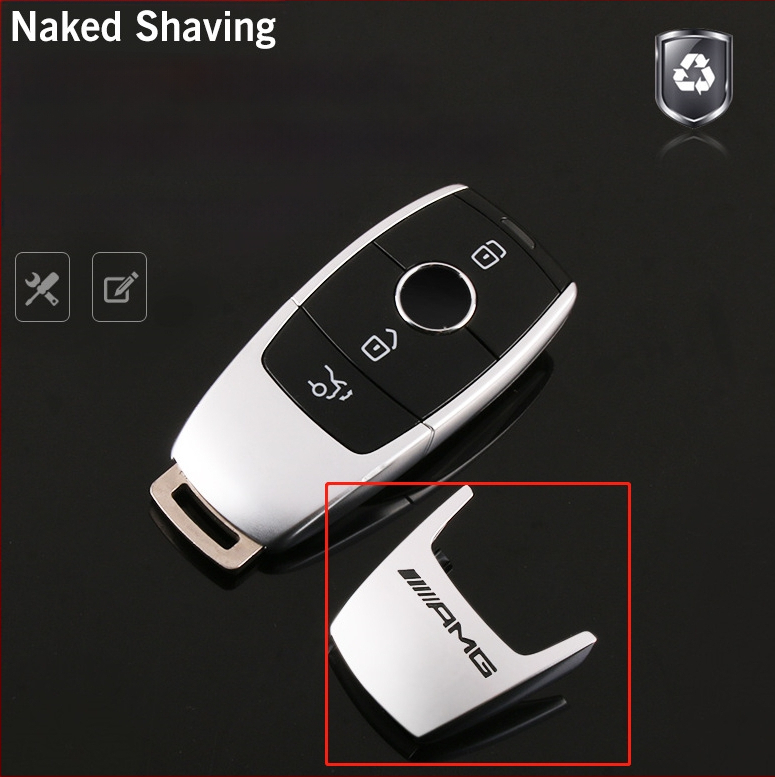 Capac de husă pentru cheie Mercedes-Benz pentru A-, C-, E-, S-class și GLB | material TPU | design simplu