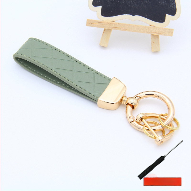 Ключодържател за автомобил, цинкова сплав, диамантено релефен модел, стил лайт лукс, съвместим с Mercedes-Benz, BMW, Audi, Volkswagen