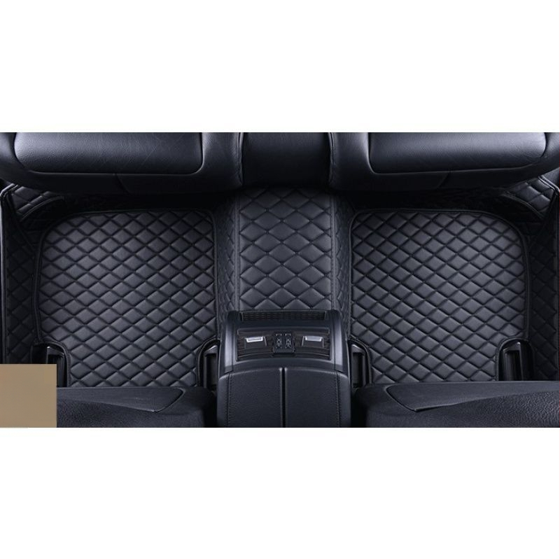 Ādas automašīnas grīdas paklājs vadītājam, ar drukātu logotipu, Peugeot 301