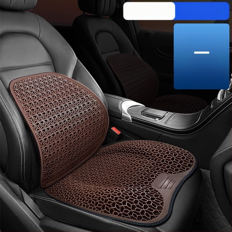 Peng Mei gel podložka za auto sjedalo – univerzalna za sve sezone, ventilirana i prozračna
