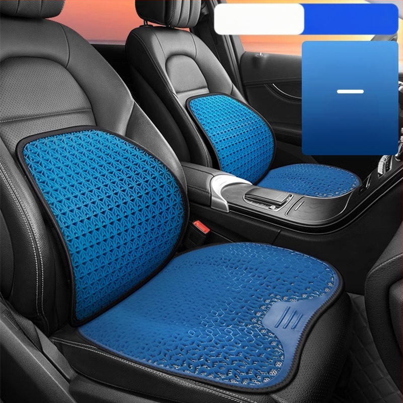 Peng Mei gel podložka za auto sjedalo – univerzalna za sve sezone, ventilirana i prozračna