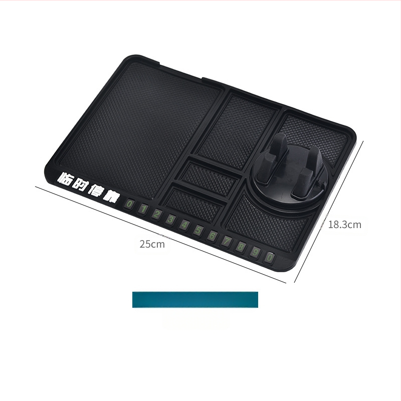 Autótelefon-tartó csúszásmentes alátéttel, univerzális műszerfal-tartó, gravitációs rögzítés navigációhoz