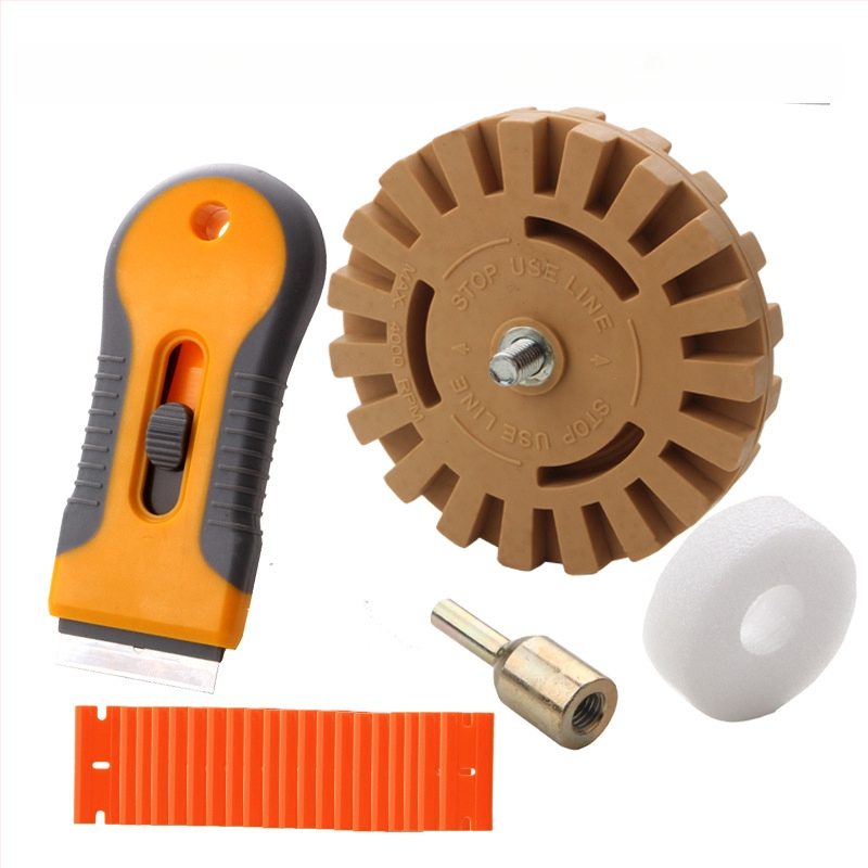 Pneimatiskā līmes noņemšanas ierīce ar gumijas riteni; noņem līmi un krāsu; piemērots automašīnas rūses noņemšanai un krāsu pulēšanai; sērija Rubber removal tray