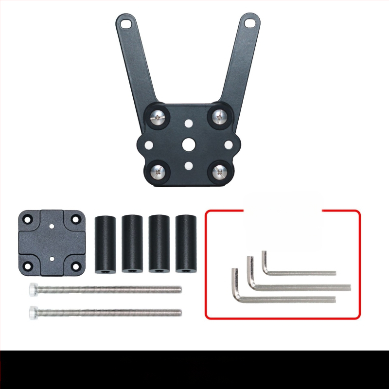 Κινητό τηλέφωνο για μοτοσικλέτα με μεσαία τοποθέτηση, περιστρεφόμενος, αντιολισθητικός και απορροφητικός κραδασμών — Μοντέλο 0425, για 450SR/S