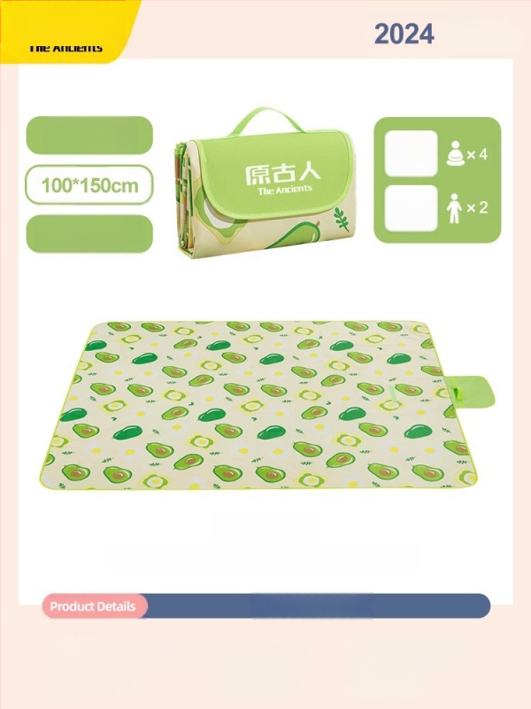 Πικνίκ στρώμα – υγρασία ανθεκτικό, παχύτερο, αδιάβροχο υπαίθριο κατασκηνωτικό στρώμα· ύφασμα Oxford με επίστρωση PVC; 1200 g; κατάλληλο για 6–16 άτομα