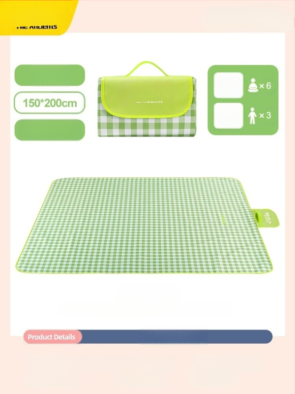 Πικνίκ στρώμα – υγρασία ανθεκτικό, παχύτερο, αδιάβροχο υπαίθριο κατασκηνωτικό στρώμα· ύφασμα Oxford με επίστρωση PVC; 1200 g; κατάλληλο για 6–16 άτομα