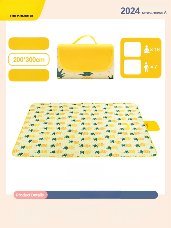 Πικνίκ στρώμα – υγρασία ανθεκτικό, παχύτερο, αδιάβροχο υπαίθριο κατασκηνωτικό στρώμα· ύφασμα Oxford με επίστρωση PVC; 1200 g; κατάλληλο για 6–16 άτομα