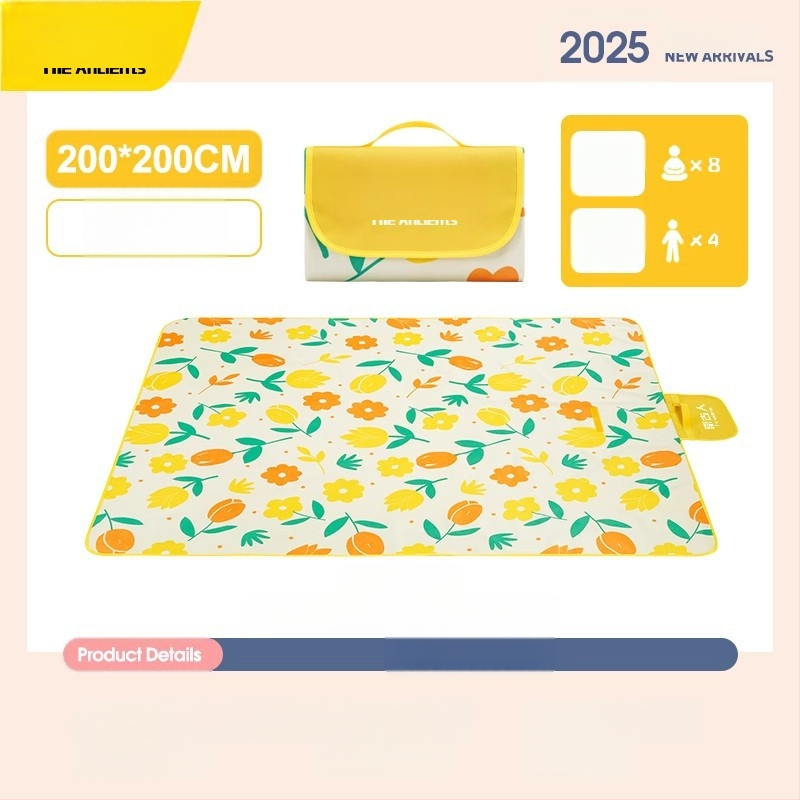 Πικνίκ στρώμα – υγρασία ανθεκτικό, παχύτερο, αδιάβροχο υπαίθριο κατασκηνωτικό στρώμα· ύφασμα Oxford με επίστρωση PVC; 1200 g; κατάλληλο για 6–16 άτομα