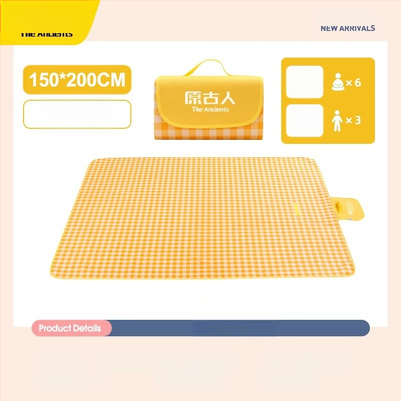 Πικνίκ στρώμα – υγρασία ανθεκτικό, παχύτερο, αδιάβροχο υπαίθριο κατασκηνωτικό στρώμα· ύφασμα Oxford με επίστρωση PVC; 1200 g; κατάλληλο για 6–16 άτομα