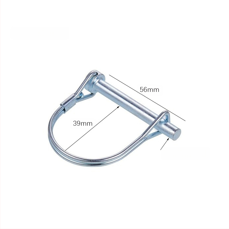 Priekabų/RV tvirtinimo komplektas: apvalūs ir kvadratiniai kaiščiai, saugos kaiščiai, užrakinimo kaiščiai, priekabų sagtelės; prekės ženklas CVP/YUJIA; apdorojimo ir pritaikymo galimybė; privatūs ženklai prieinami