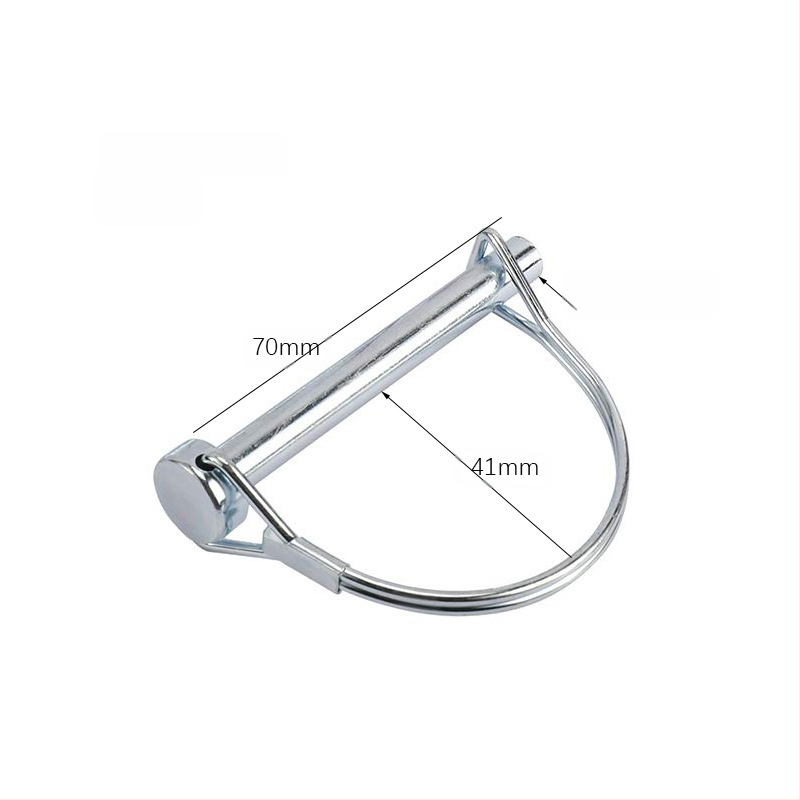 Priekabų/RV tvirtinimo komplektas: apvalūs ir kvadratiniai kaiščiai, saugos kaiščiai, užrakinimo kaiščiai, priekabų sagtelės; prekės ženklas CVP/YUJIA; apdorojimo ir pritaikymo galimybė; privatūs ženklai prieinami