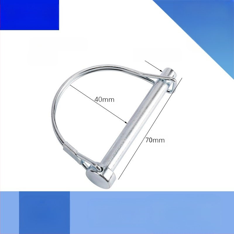 Priekabų/RV tvirtinimo komplektas: apvalūs ir kvadratiniai kaiščiai, saugos kaiščiai, užrakinimo kaiščiai, priekabų sagtelės; prekės ženklas CVP/YUJIA; apdorojimo ir pritaikymo galimybė; privatūs ženklai prieinami