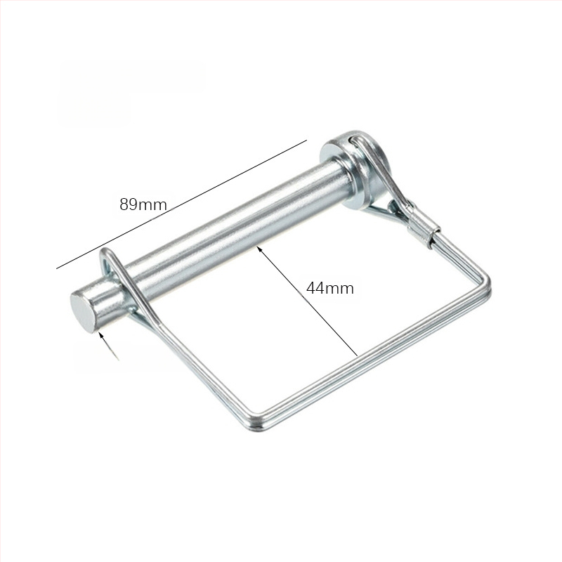 Priekabų/RV tvirtinimo komplektas: apvalūs ir kvadratiniai kaiščiai, saugos kaiščiai, užrakinimo kaiščiai, priekabų sagtelės; prekės ženklas CVP/YUJIA; apdorojimo ir pritaikymo galimybė; privatūs ženklai prieinami