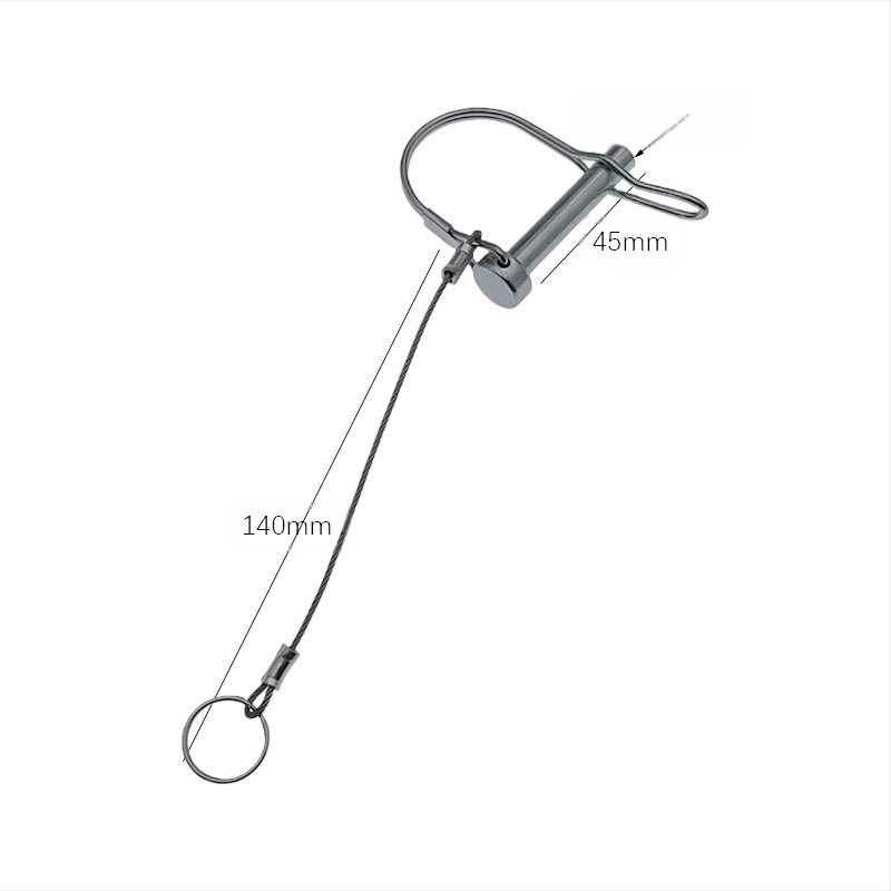 Priekabų/RV tvirtinimo komplektas: apvalūs ir kvadratiniai kaiščiai, saugos kaiščiai, užrakinimo kaiščiai, priekabų sagtelės; prekės ženklas CVP/YUJIA; apdorojimo ir pritaikymo galimybė; privatūs ženklai prieinami