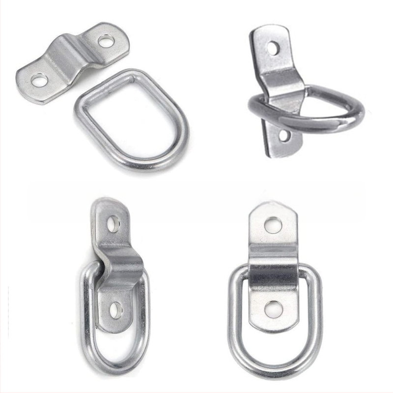 D-тип пръстенова ключалка за ремаркета, материал: желязо, марка Gu Fuyou, приложение: дърпателен пръстен и кука за въже