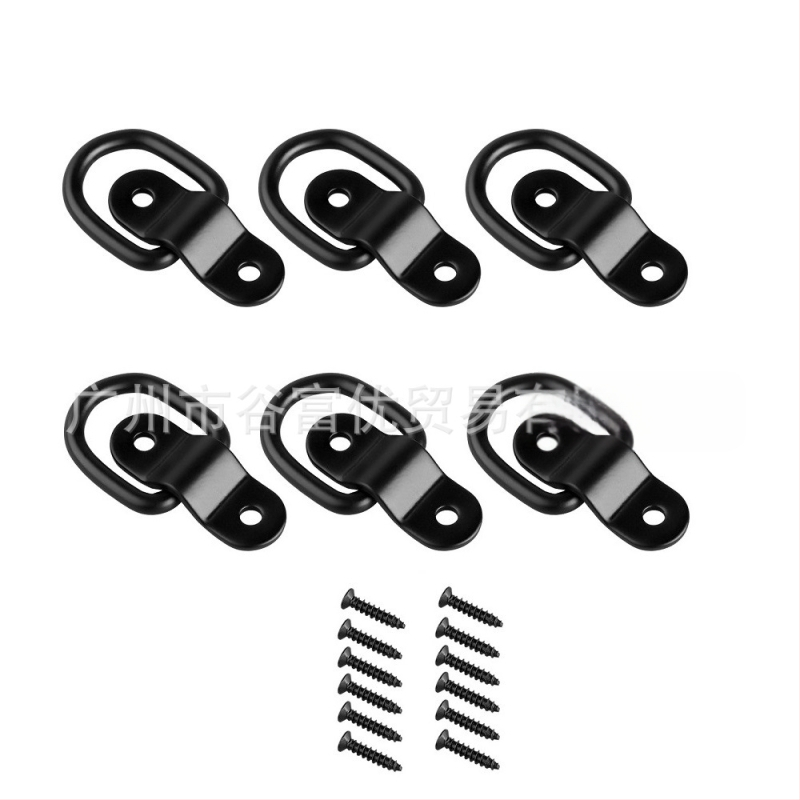 D-тип пръстенова ключалка за ремаркета, материал: желязо, марка Gu Fuyou, приложение: дърпателен пръстен и кука за въже