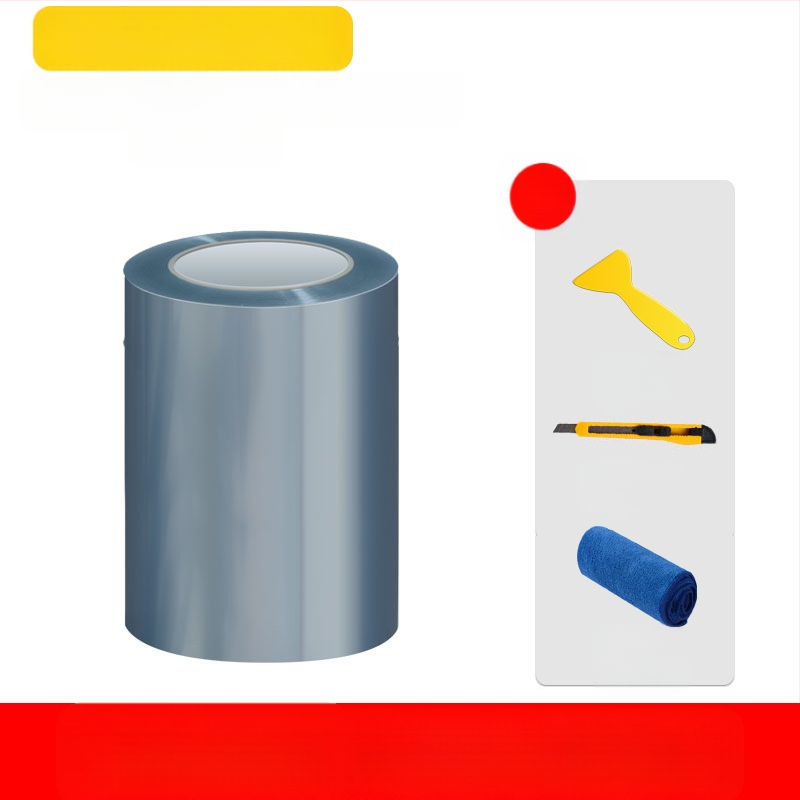 TPU apsauginė plėvelė automobilių dažams, durų slenksčiams su rinoceroso odos tekstūra – nematomas paviršius, atsparus prilipimui