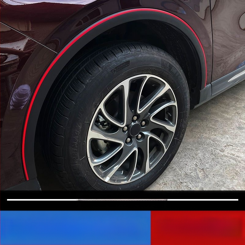 Delano PVC ratų arkos apsaugos juosta, modelis 04, universalūs automobilių modeliai