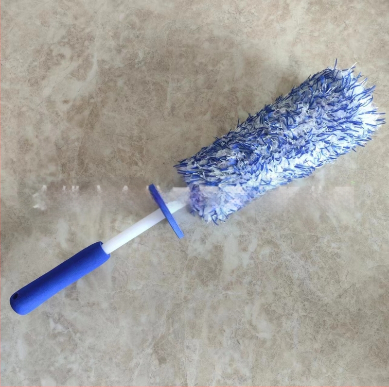 Automobilio ratų šepetėlis – mikropluošto šepetėlis valymui ratų ir padangų (Medžiaga: mikropluoštas; Prekės ženklas: Jinhang; Kilmė: Zhejiang; Personalizavimas: Taip)