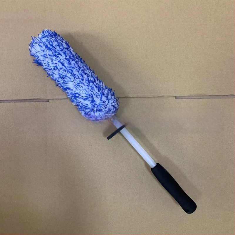 Automobilio ratų šepetėlis – mikropluošto šepetėlis valymui ratų ir padangų (Medžiaga: mikropluoštas; Prekės ženklas: Jinhang; Kilmė: Zhejiang; Personalizavimas: Taip)