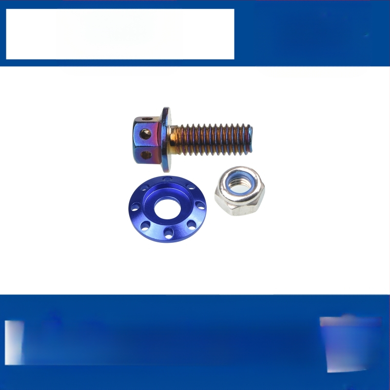 Βίδες τροποποίησης προσθίου φέρινγκ ηλεκτρικού μοτοποδήλατου — τιτάνιου βίδες, αντιολισθητικές ροδέλες, καθολική εφαρμογή, μοντέλο M217, μάρκα Cfan