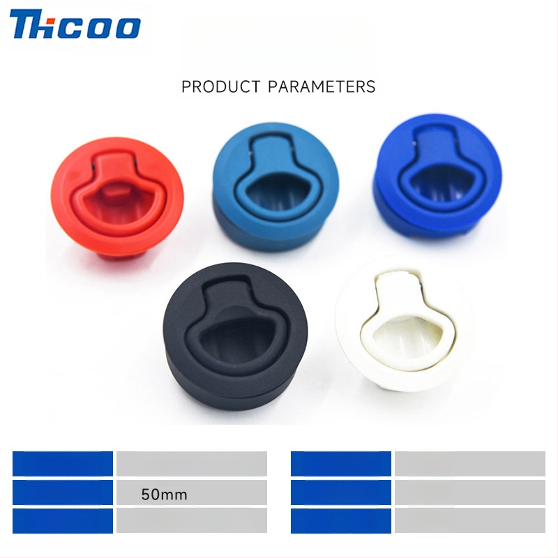 Plastični kružni vučni prsten zaključavanja, plosni tip zaključavanja, model E5403, za RV-ove i hitnu pomoć