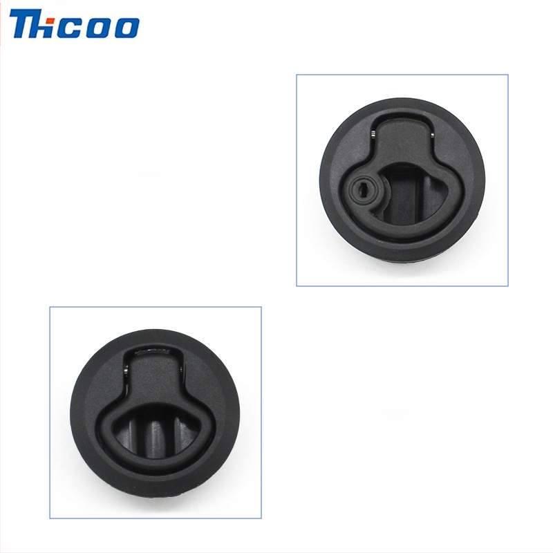 Plastični kružni vučni prsten zaključavanja, plosni tip zaključavanja, model E5403, za RV-ove i hitnu pomoć