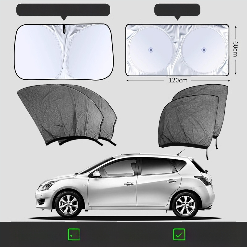 Automobilio lango uodų tinklas – medžiaga: tinklas; prekės ženklas: Baby Elephant; paskirtis: automobilio langams