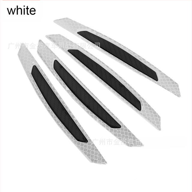 Λωρίδα αντισύγκρουσης αυτοκινήτου, εμφάνιση ανθρακονημάτων, PVC υλικό, μοντέλο 63332