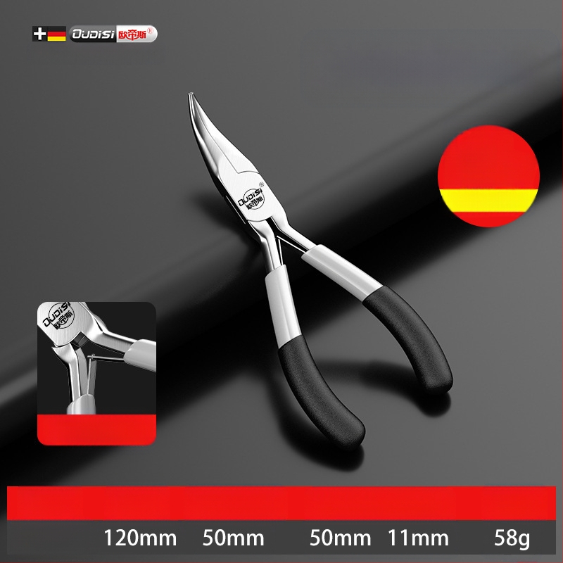 Μίνι πολύλειτουργικές πένσες με αιχμηρή μύτη, διαγώνιος κόφτης για απομάκρυνση μόνωσης αγωγών, χάλυβας υψηλής σκληρότητας, χειροκίνητος σφιγκτήρας