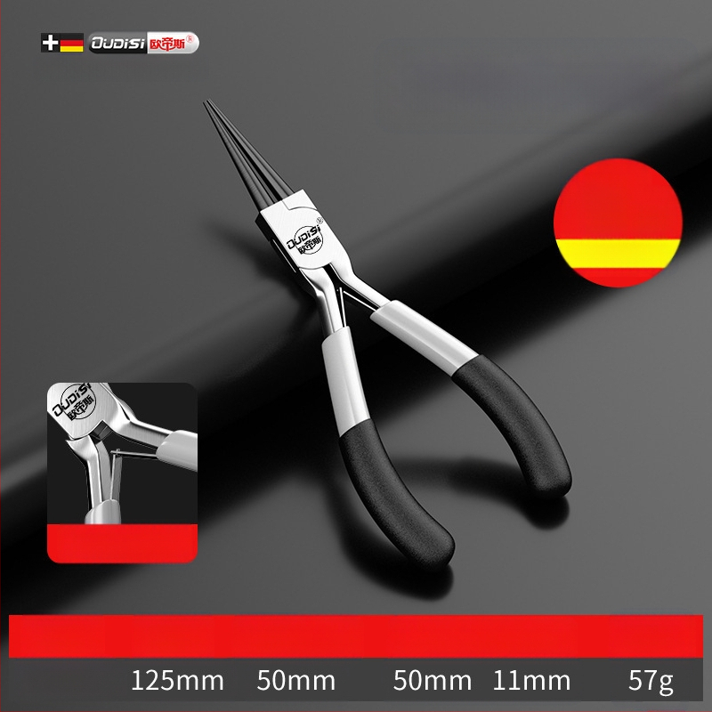 Μίνι πολύλειτουργικές πένσες με αιχμηρή μύτη, διαγώνιος κόφτης για απομάκρυνση μόνωσης αγωγών, χάλυβας υψηλής σκληρότητας, χειροκίνητος σφιγκτήρας