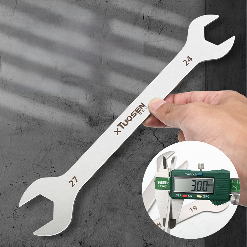 Set otvorenih ključeva Plum Blossom, dvostruka namjena, XTuosen, visokougljični čelik, galvanizirani završni sloj, težina 1.03