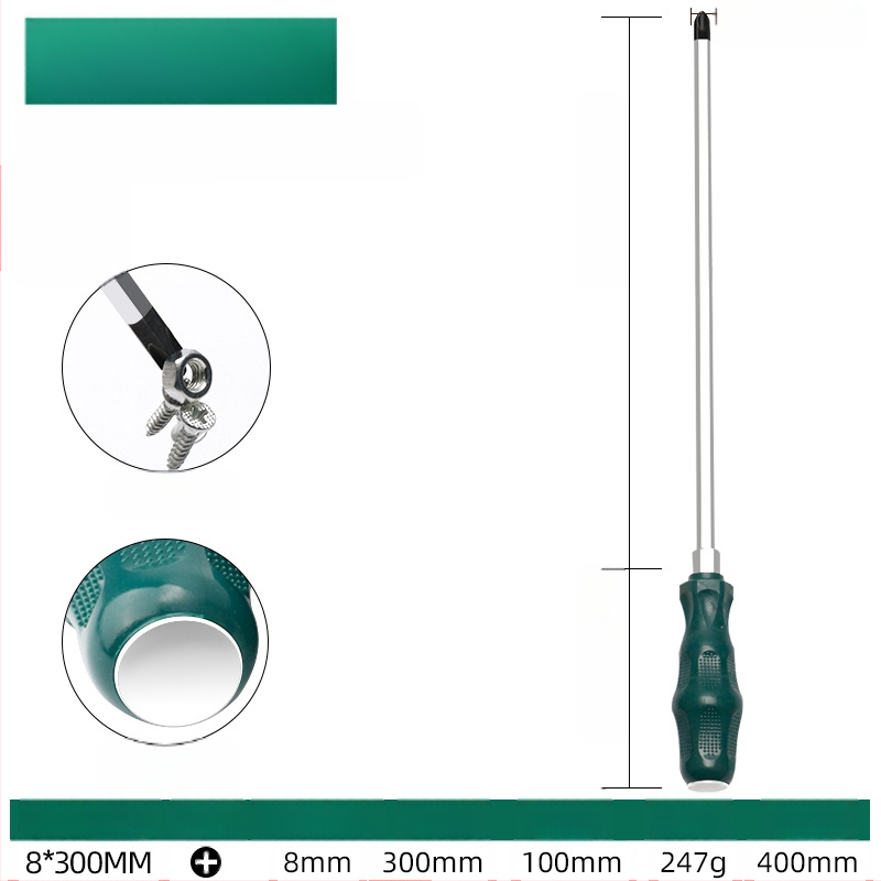 TOTCHI mágneses csavarhúzó, króm-vanádium acélból, nem szigetelt, kereszth fejű, Torx Plum Blossom típusú