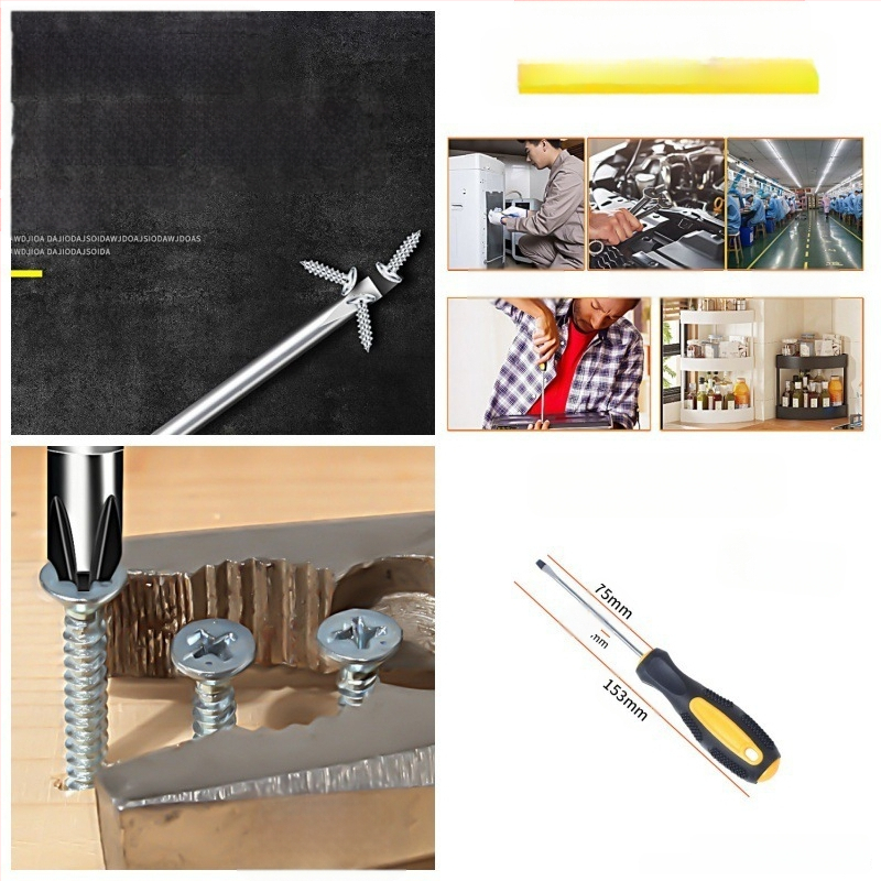 Powerful Merchant magnētiskais Philips skrūvgriežu komplekts - manuāls, pārnēsājams, ar paplašinātu darbības rādiusu