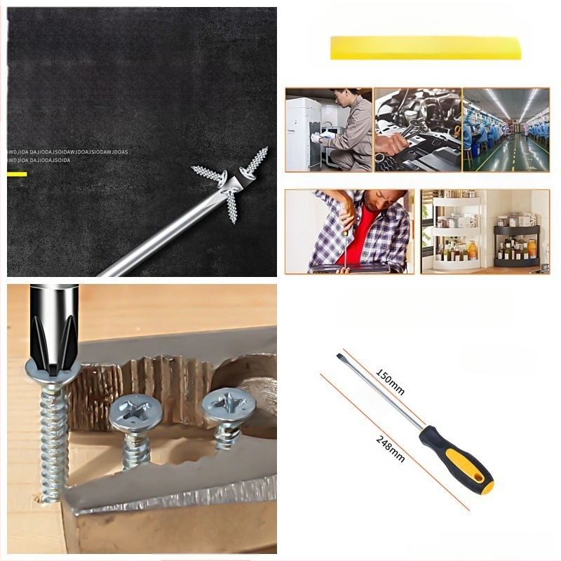 Powerful Merchant magnētiskais Philips skrūvgriežu komplekts - manuāls, pārnēsājams, ar paplašinātu darbības rādiusu