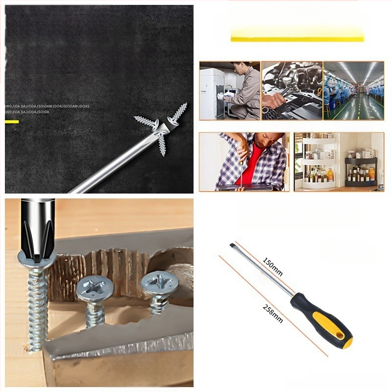 Powerful Merchant magnētiskais Philips skrūvgriežu komplekts - manuāls, pārnēsājams, ar paplašinātu darbības rādiusu