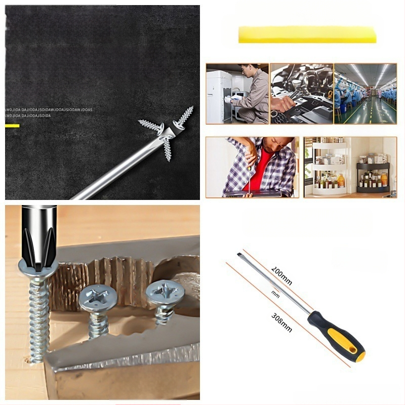 Powerful Merchant magnētiskais Philips skrūvgriežu komplekts - manuāls, pārnēsājams, ar paplašinātu darbības rādiusu