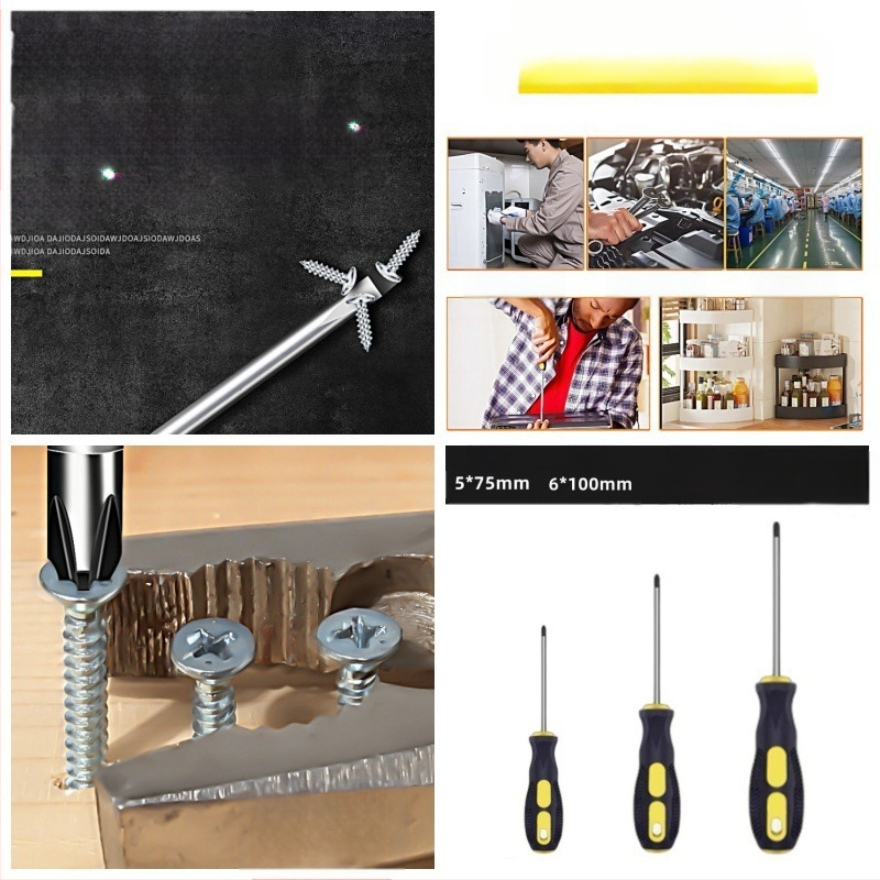 Powerful Merchant magnētiskais Philips skrūvgriežu komplekts - manuāls, pārnēsājams, ar paplašinātu darbības rādiusu