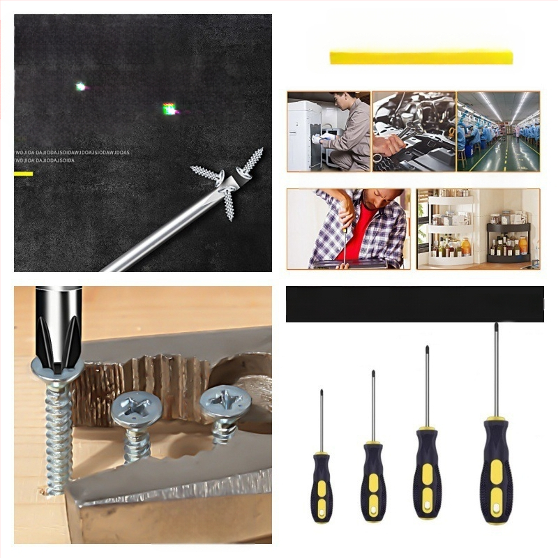 Powerful Merchant magnētiskais Philips skrūvgriežu komplekts - manuāls, pārnēsājams, ar paplašinātu darbības rādiusu