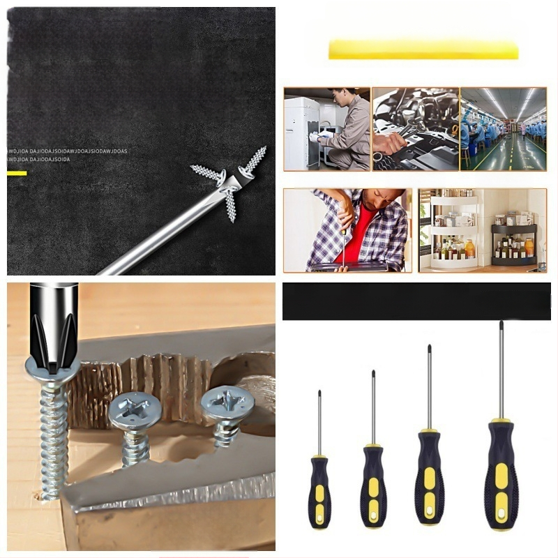 Powerful Merchant magnētiskais Philips skrūvgriežu komplekts - manuāls, pārnēsājams, ar paplašinātu darbības rādiusu