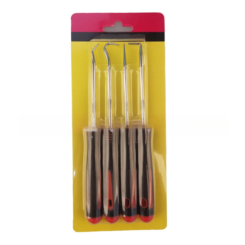 Neutral 8-частен комплект Oil Seal Hook за автомобилен ремонт – сплавна стомана с ABS дръжка; включва инструменти за изваждане и издърпване на уплътнения