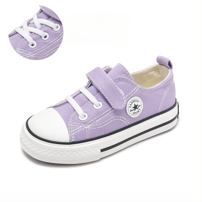 Kanvas bateliai kūdikiams su aukštu viršumi, Velcro užsegimas, kvėpuojantys, neslystantys, atsparūs dėvėjimui