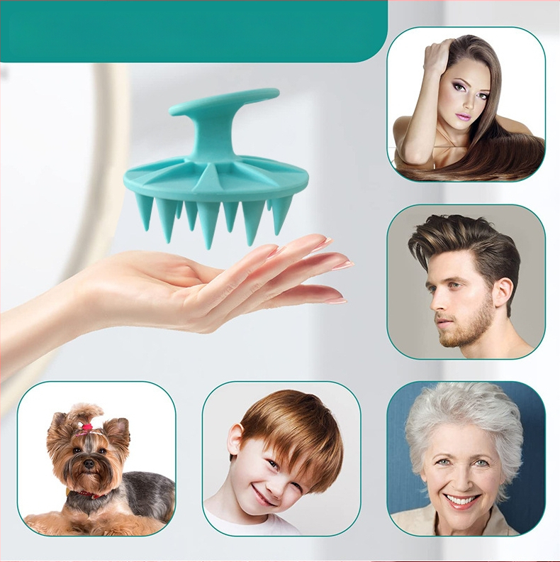 Silikoninis valymo šepetėlis dušai ir masažui, gilus šveitimas, minkštas silikono masažas, rankinis veido valymas, pritaikomas, dėžutė 200 vnt