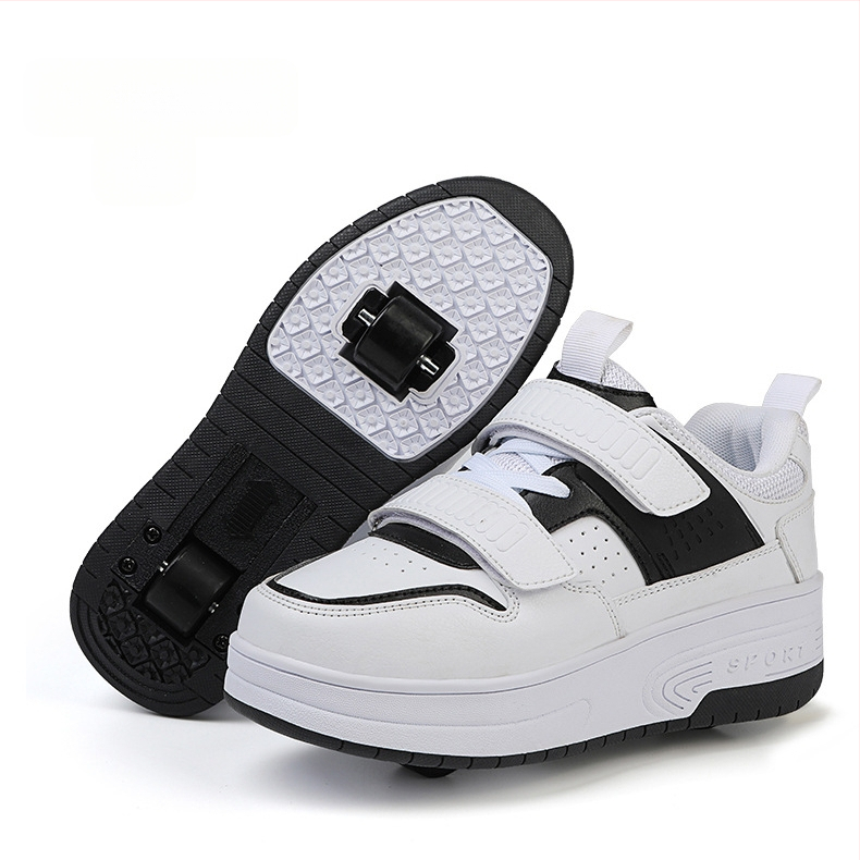 PHTEER παπούτσια ρόλερ με ένα τροχό, unisex, PU τροχοί