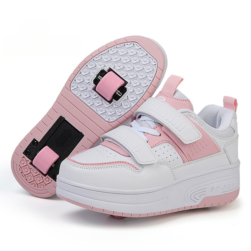 PHTEER παπούτσια ρόλερ με ένα τροχό, unisex, PU τροχοί