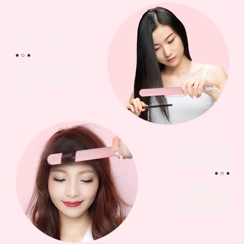 Συσκευή για μπούκλες και ισιώματος μαλλιών – διπλής χρήσης, ρυθμιζόμενη θερμοκρασία, 20W, ενσύρματο 220V, κράμα φιλικό προς το περιβάλλον, styling σε λιγότερο από 1 λεπτό